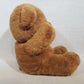 Applause Cuddles Bear Brown Teddy Plush Stuffed Animal 18" Red Ribbon 1979