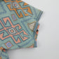 Vintage Chicos Design Aztec Geometric Shirt Womens Green Cotton