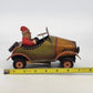 Dept 56 Toys in the Attic Santa in Car Tin Figurine Vintage