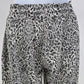ADY P Women’s Jogger Pants with Contrast Panel in Mono Leopard Print XS China
