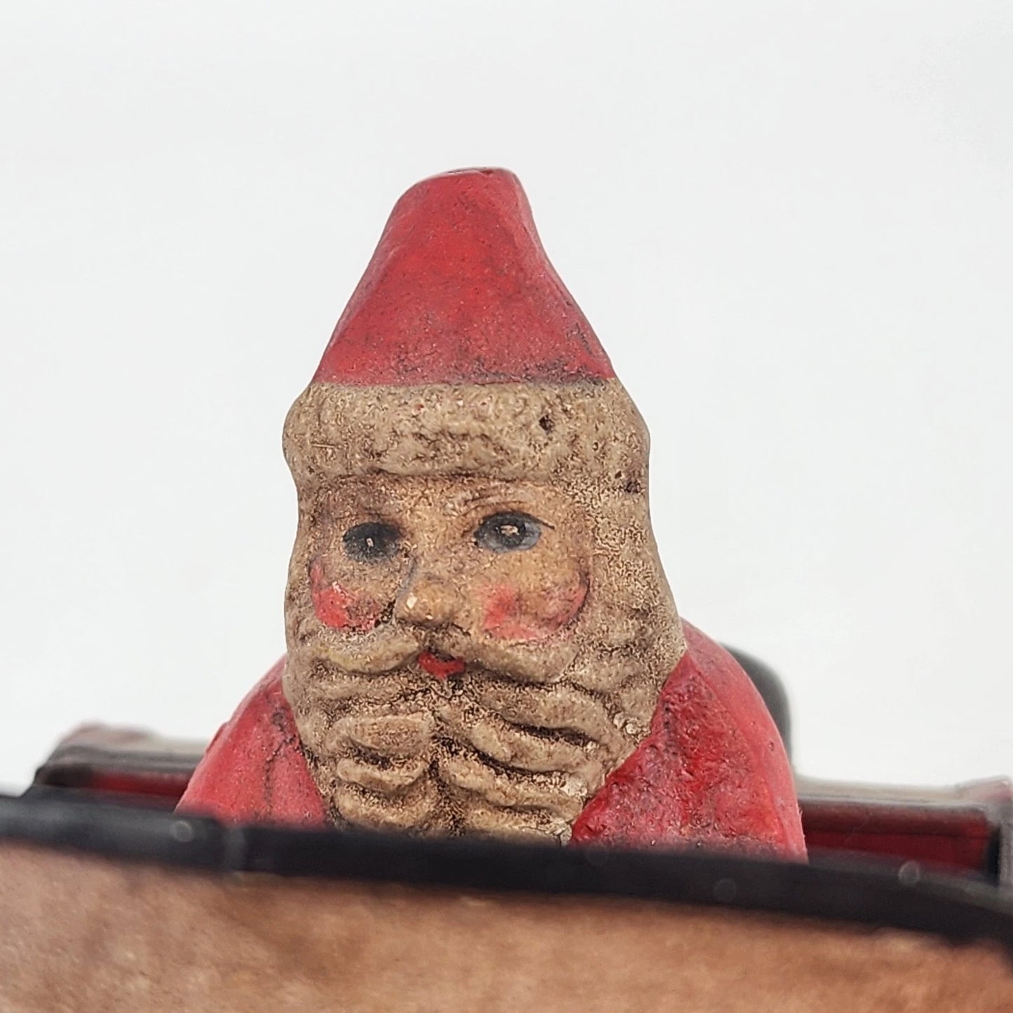 Dept 56 Toys in the Attic Santa in Car Tin Figurine Vintage