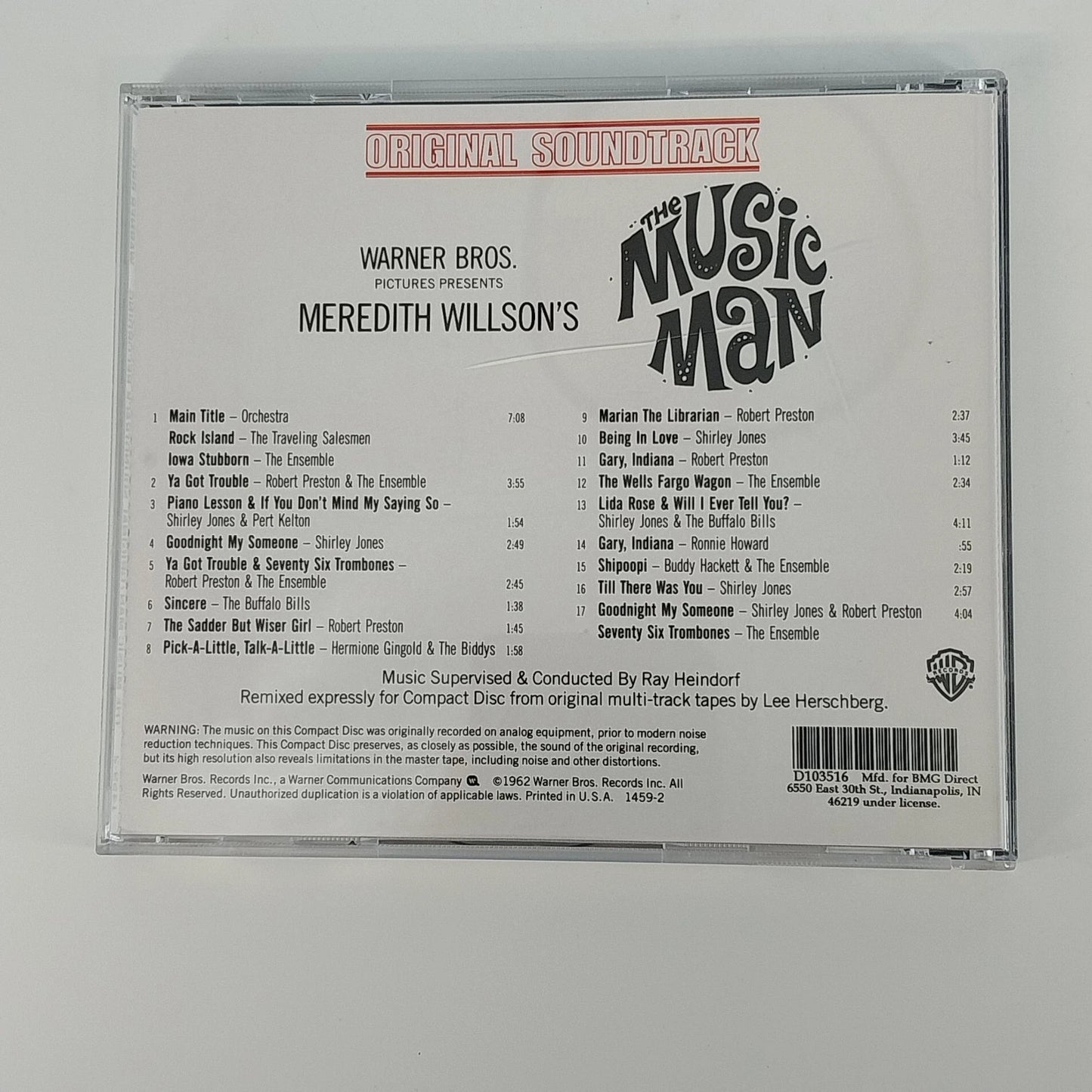 Movie Musical Soundtrack CD Lot Sound of Music Oklahoma Music Man 6 Disc