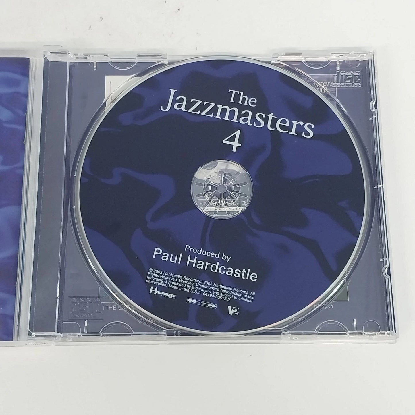The Jazzmasters 4 CD Paul Hardcastle 1998 Smooth Jazz Contemporary Instrumental
