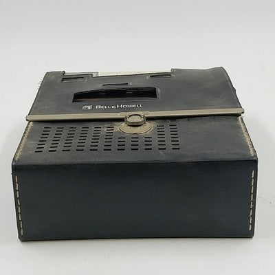 Bell & Howell 294 MC Filmsound Cassette Player Recorder w Cover & Case UNTESTED