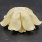 Studio Art Flower Figurine Glossy Porcelain Handmade Decor Marked Ceramic