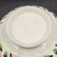 Challinor & Taylor Tree of Life Milk Glass Bowl 8" with a Lace Edge Hand Painted