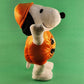 Peanuts Snoopy Halloween Pumpkin 13.5” Musical Side Stepper Dancing Gemmy 2023