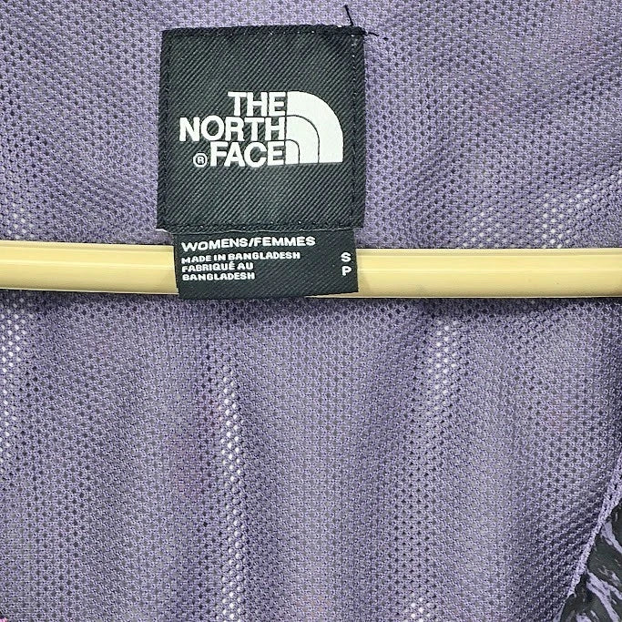 The North Face Small Petite Hydrenaline Jacket Floral Print Zip-Up Y2K Polyester