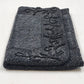 Black Beaded Clutch Purse Evening Set w Matching Eyeglass Holder Handmade Vtg