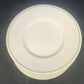 Pfaltzgraff April Bread Plates Set of 8 Blue Rim Ceramic Stoneware 6" USA Vtg