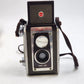 Kodak Duaflex IV Camera Outfit 1950's w Flash Unit 11 Bulbs & Original Box