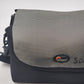 Lowepro D-Res 50AW Camera Belt Bag Black/Gray 9x5x6" w/ Strap & Rain Hood