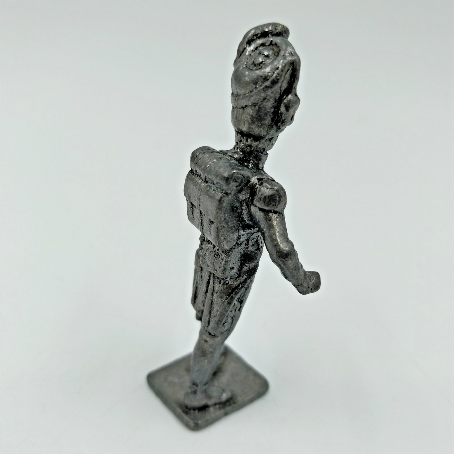 Pewter Figures French Imperial Army Soldier Grenadier Der Silver Metal Lead 1815