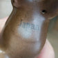Ceramic Brown with White Accents Trotting Horse Figurine Japan Vintage 4"x3.75"