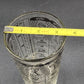 Irvinware Cocktail Mixer Shaker Glass w/ 1950s Drink Recipes USA Barware Vtg