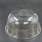 Pyrex 464 Clear Glass Custard Baking Bowls 4 Pcs Scalloped 3 Ring 10 oz USA Vtg