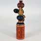 Channapatna Handmade Wooden Doll Karnataka India 7.5 Inch