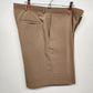 Haggar Comfort Equipped Men's Golf Walking Shorts Khaki Size 36 Waist 8" Inseam