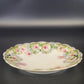Limoges France Floral Plate Gold Trim Scalloped Handles 9.75 Inch Porcelain Serving Dish Antique