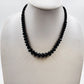 Lot of 3 Beaded Necklaces Jewelry Black Faceted Amber Glass Multicolor Boho Mix