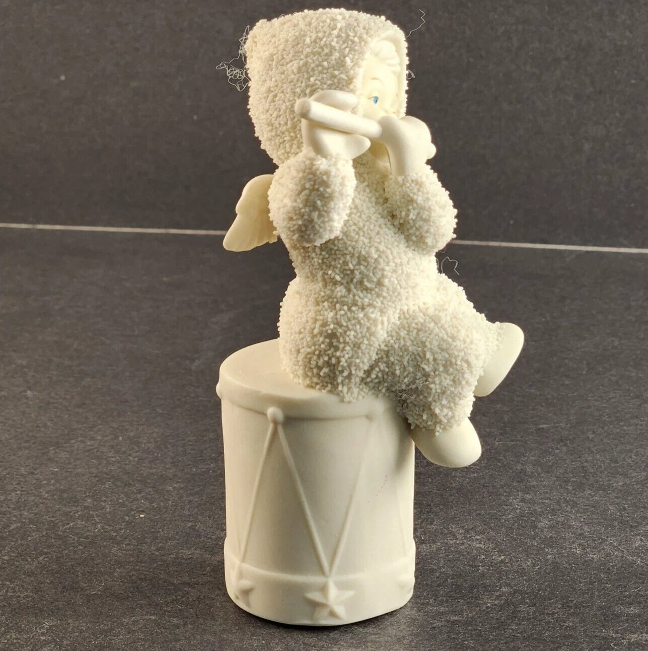 Department 56 Snowbabies Porcelain Figurine Vintage "I'll Play A Christmas Tune"