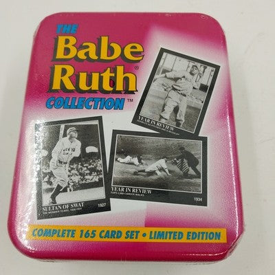 The Babe Ruth Collection Complete 165 Card Set Limited Edition Factory Sealed