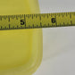 Tupperware 1243-8 Shelf Saver Containers Set 3 Yellow