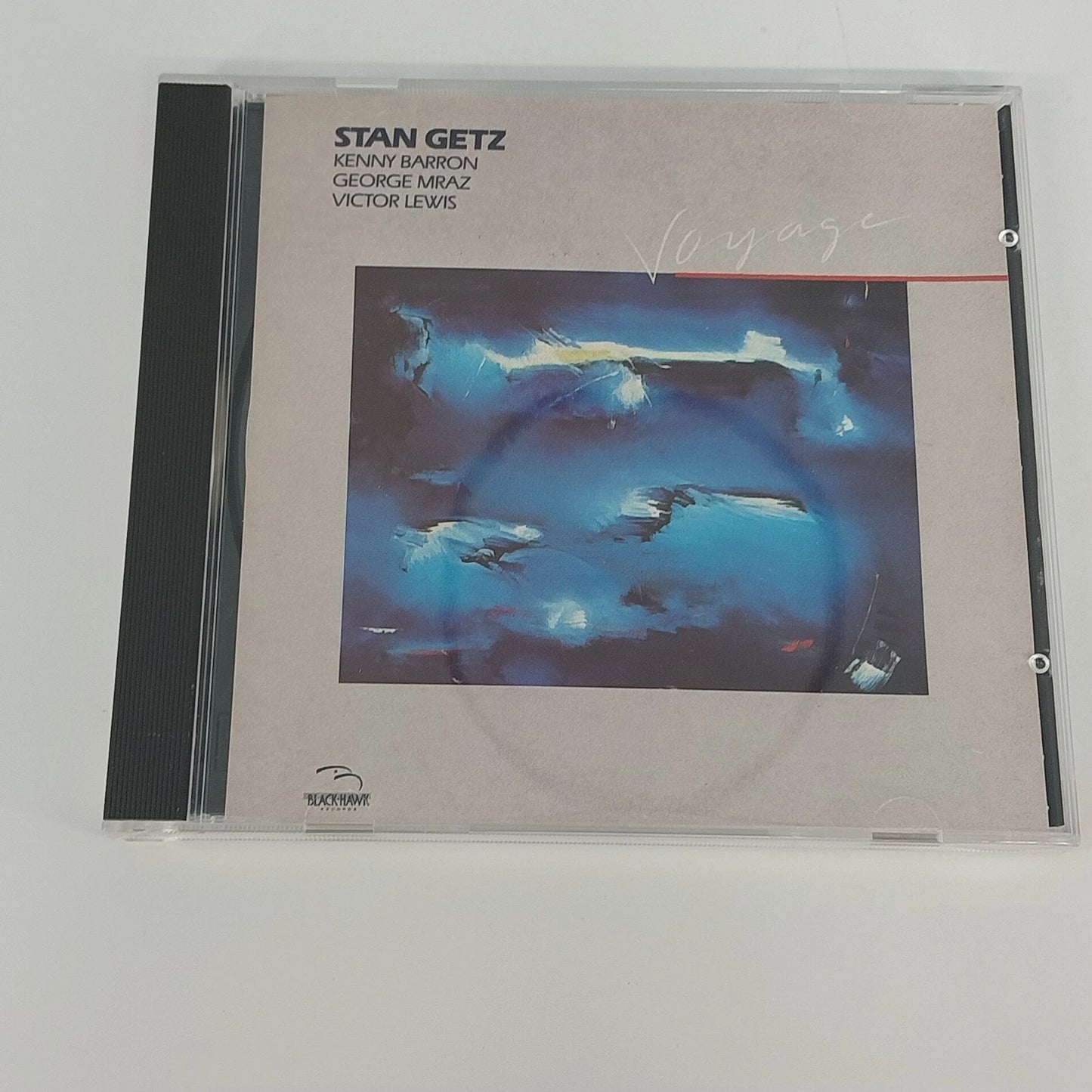 Stan Getz Voyage CD 1986 Jazz Saxophone Album BlackHawk Records 7 Tracks Jewel