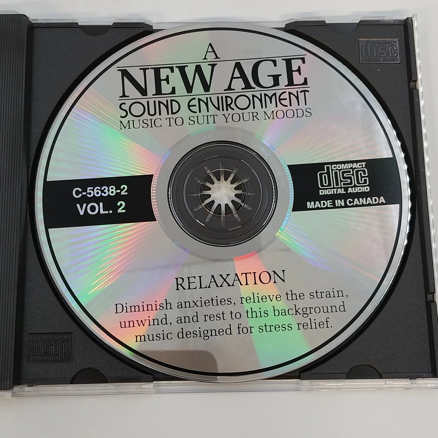 A New Age Sound Environment 4 CD Set Concentration Relaxation Romance Seduction