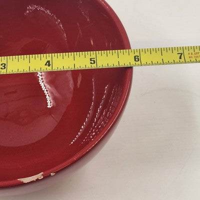 Waechtersbach Fun Factory Red Cherry Cereal Bowl 6" Germany 8926803 Minor Chip