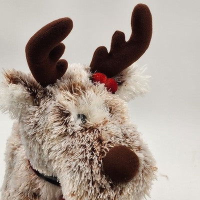 Plush Stuffed Animal Standing Reindeer 16" Toy Christmas Decor bay Encore Group