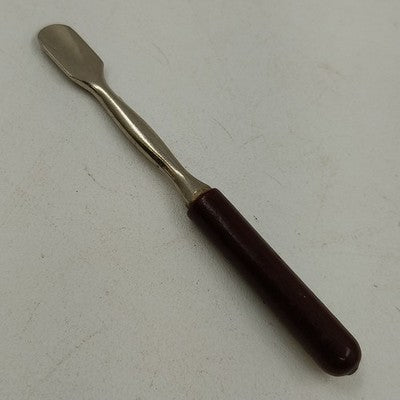 Silver Dental Periosteal Elevator Bone Spoon Surgical Instrument Phenolic Handle