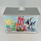 Disney Direct Finding Nemo Aquarium Ceramic Cookie Jar With Lid Pixar China