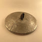 Bowl Hand Wrought By Rodney Kent Hammered Aluminum Tulip Topped Lid Dinnerware