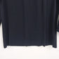 Talbots Petite Navy Blue Lace Sleeve Blouse Women MP 3/4 Sleeve Crochet Knit Top