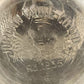 Jordan Wine Co LTD 1935 Rare Huge Clear Glass Bottle Jug Wood Handle No Stopper