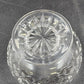 Open Sugar Bowl Waterford Lismore Footed Signed Elegant Crystal Glass