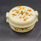 Autumn Leaf Radiance Covered Casserole 2qt Halls Superior Jewel Tea MCM Vintage