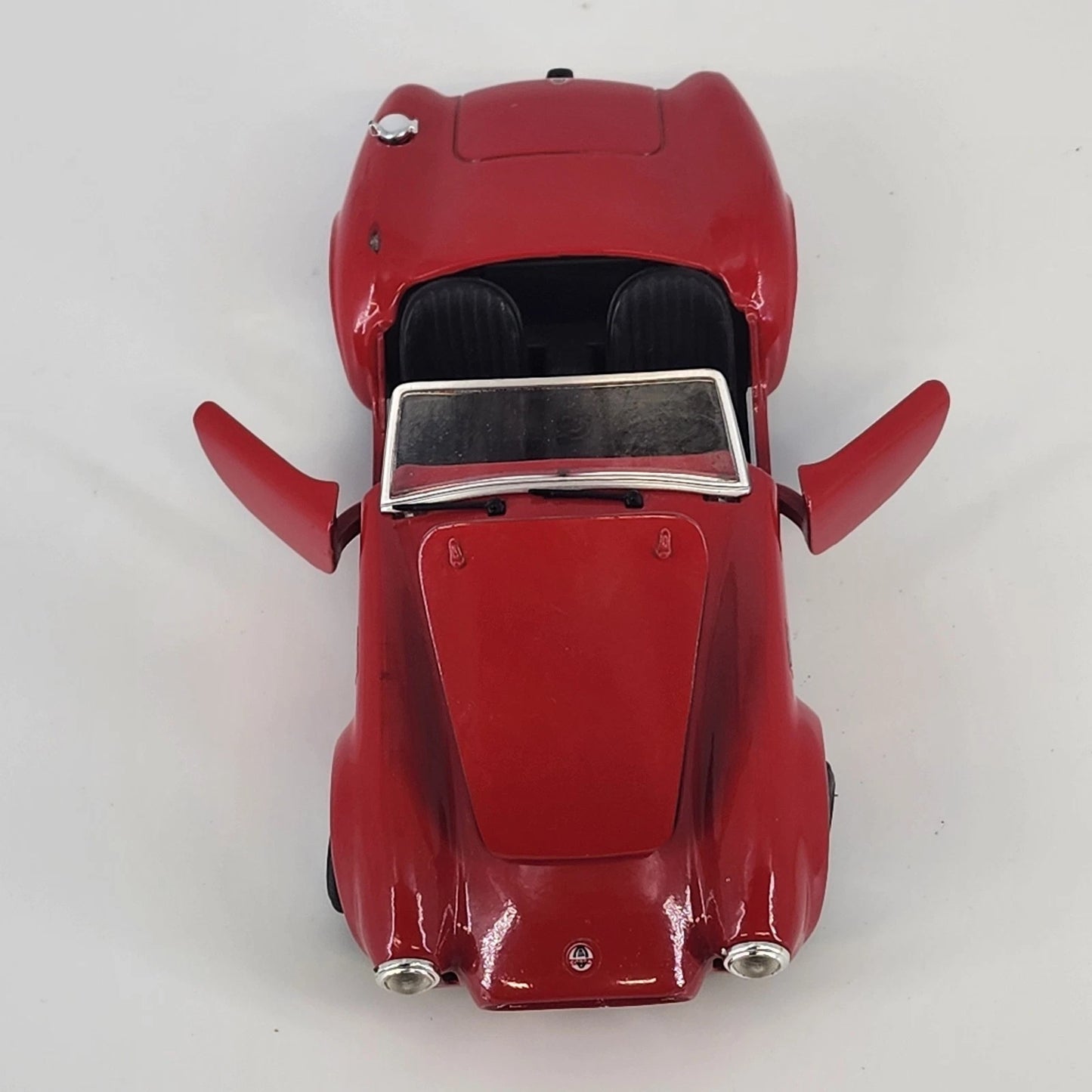 Revell Cobra 427 Diecast Car Vehicle 1:28 Red Opening Hood Doors Steer 6.25" Vtg