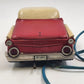 Nomura Red 1959 Ford Skyline Diecast Car 11" Battery Op Japan Vintage