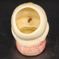 Vintage Luv Imports Baby Girl Ceramic Planter Pink Bow Kitsch