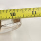 Jeannette Iridescent Carnival Glass Marigold Bowl Twin Clear Handle Large 10.5"