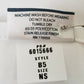 White Bar Kitchen Bib Apron B5 Fame Fabrics No Pockets 33"L x 29"W Stained Spots