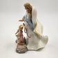 Appletree Design Angel of Security Figurine w/ Boy & Girl 7.75" #40607 VTG