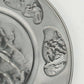 Hudson Pewter Spirit of ’76 Bicentennial Pewter Plate 9" Independence Day 1776