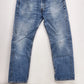 Levi’s 505 Men's 32x30 Straight Leg Jeans Blue Denim Regular Fit Distressed Vtg