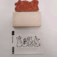 Lot of 4 Snowmen & Animal Rubber Stamps - Hero Arts Great Impressions Stampin!