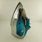 Sunbeam Steam Master Iron Retractable Cord Tested Works 1400 W Blue Chrome