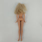 Barbie Doll Mattel 1998 Head 1999 Body Nude Bendable Knees Blonde Purple Lips