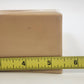 Rubbermaid Plastic Tissue Box Cover 2939 Tan Atomic Starburst 10.5" MCM Vtg